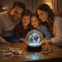 Memory Art Glass Electric  Ball