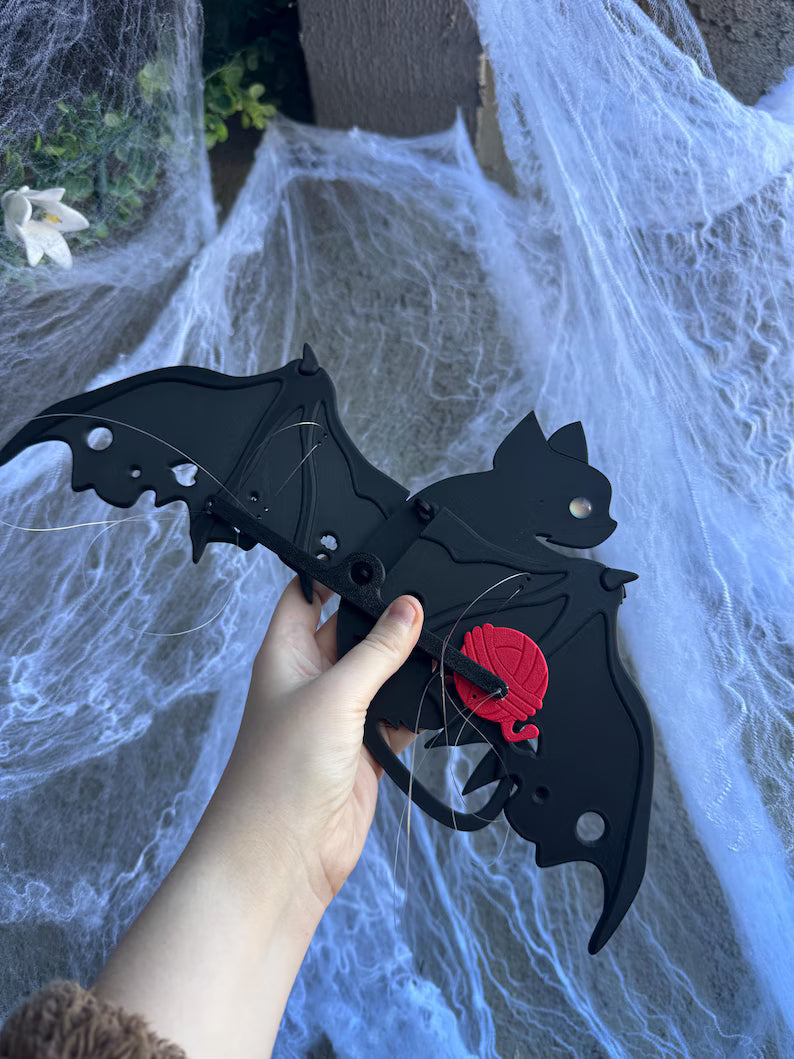 Flying Black Cat – Floating Hanging Mobile