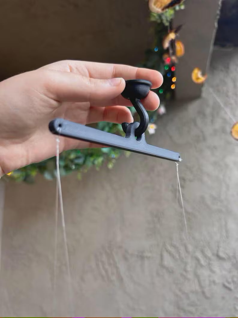 Flying Black Cat – Floating Hanging Mobile