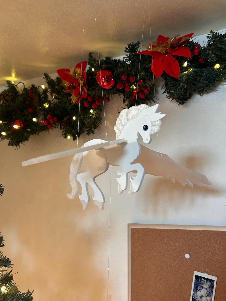 Flying Pegasus – Floating Hanging Mobile