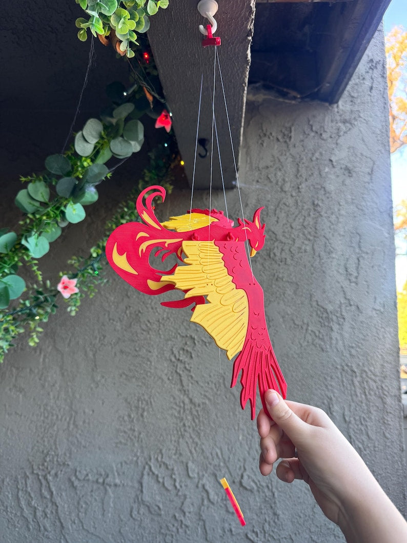 Flying Phoenix – Floating Hanging Mobile