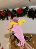 Sunrise Pegasus – Yellow Body with Pink Wings Mobile