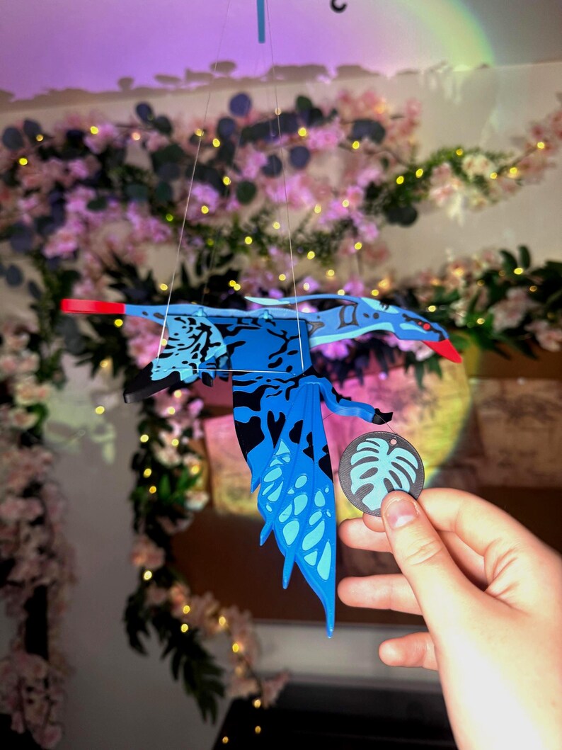 Flying Alien Sky Creature – Floating Hanging Mobile