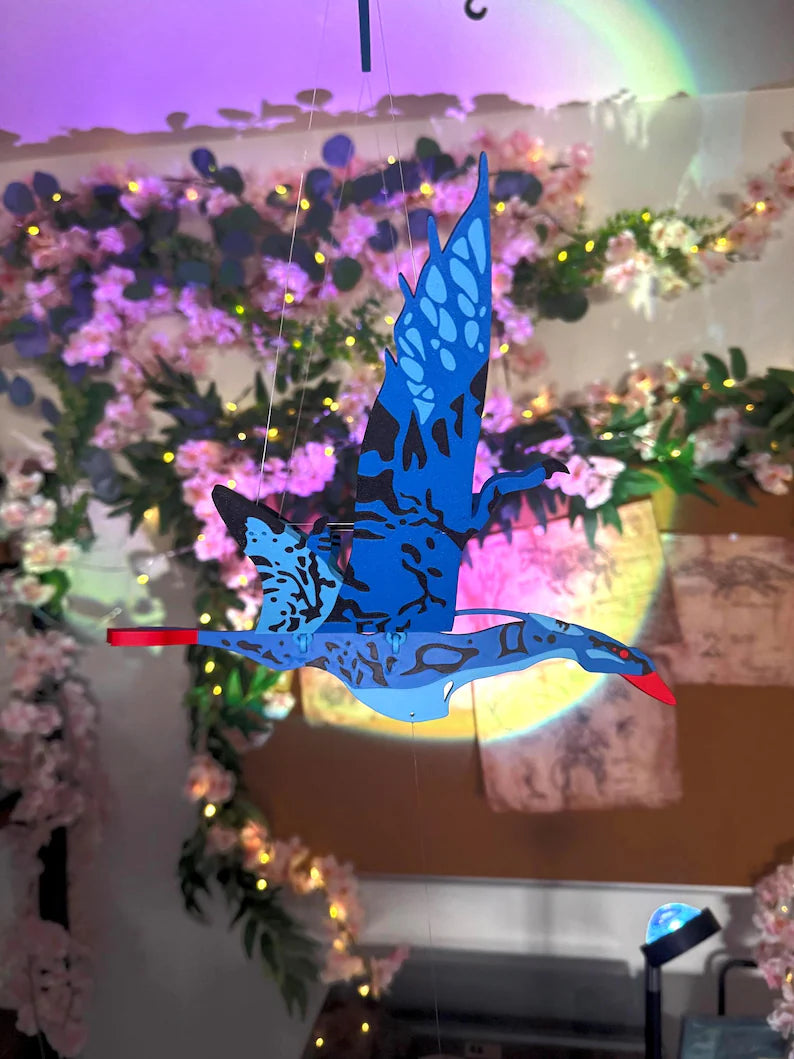 Flying Alien Sky Creature – Floating Hanging Mobile