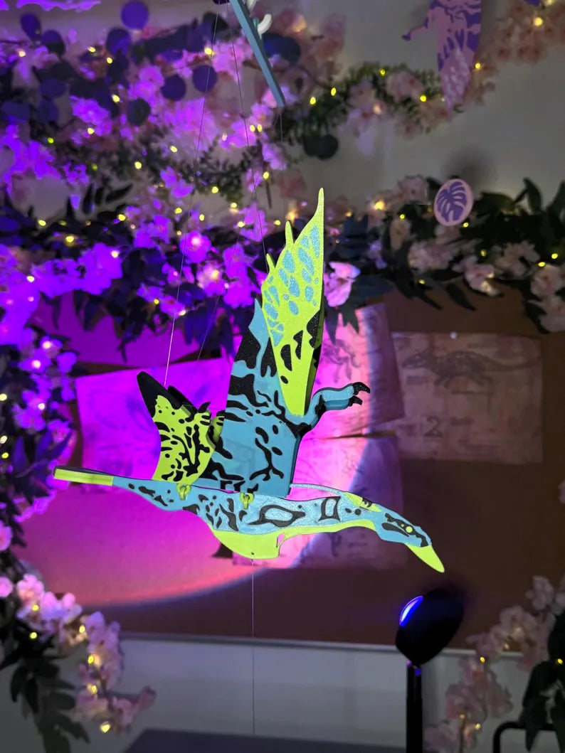 Glow-in-the-Dark Flying Sky Creature – Floating Hanging Mobile