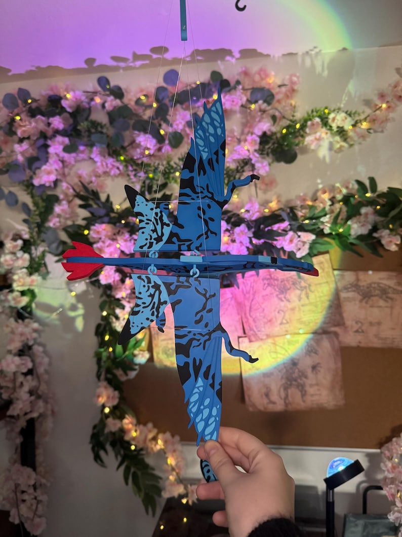 Flying Alien Sky Creature – Floating Hanging Mobile