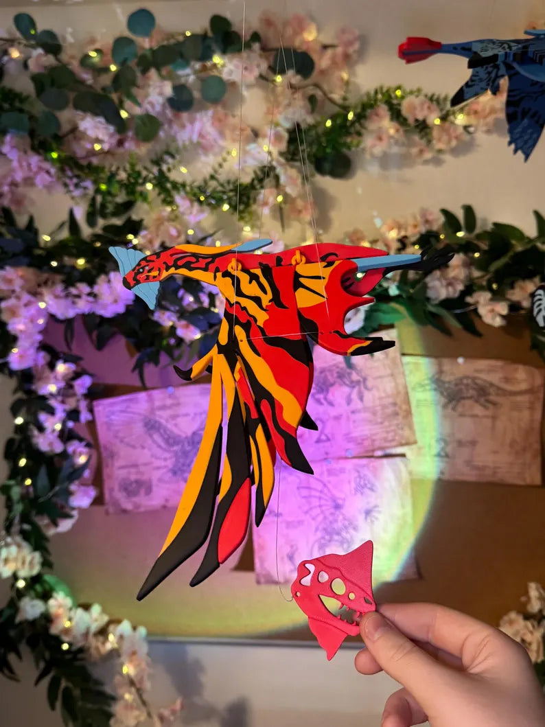 DIY Crimson Sky Hunter Kit – Build Your Own Flying Fantasy Predator