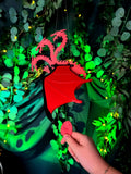 Flying Three-Headed Dragon – Fantasy Hanging Mobile