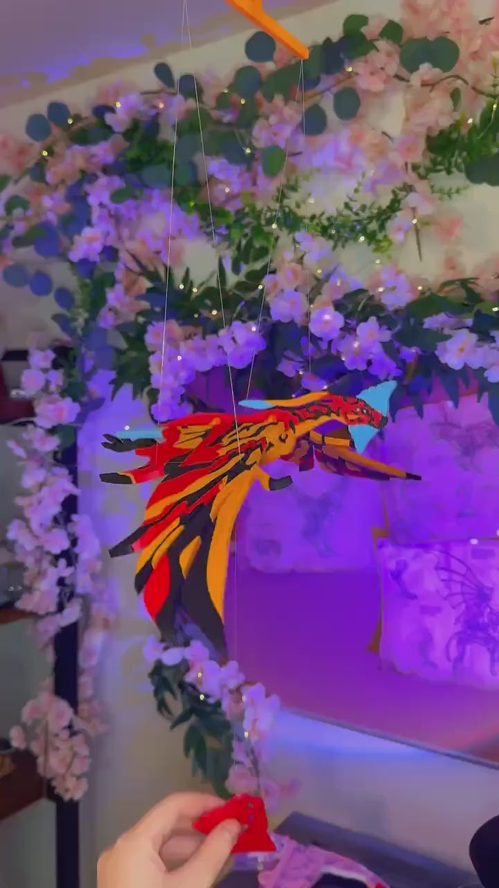 DIY Crimson Sky Hunter Kit – Build Your Own Flying Fantasy Predator